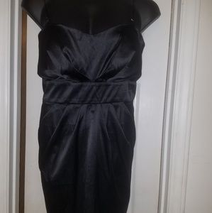 Plus Size Spaghetti/Strapless Cocktail Dress